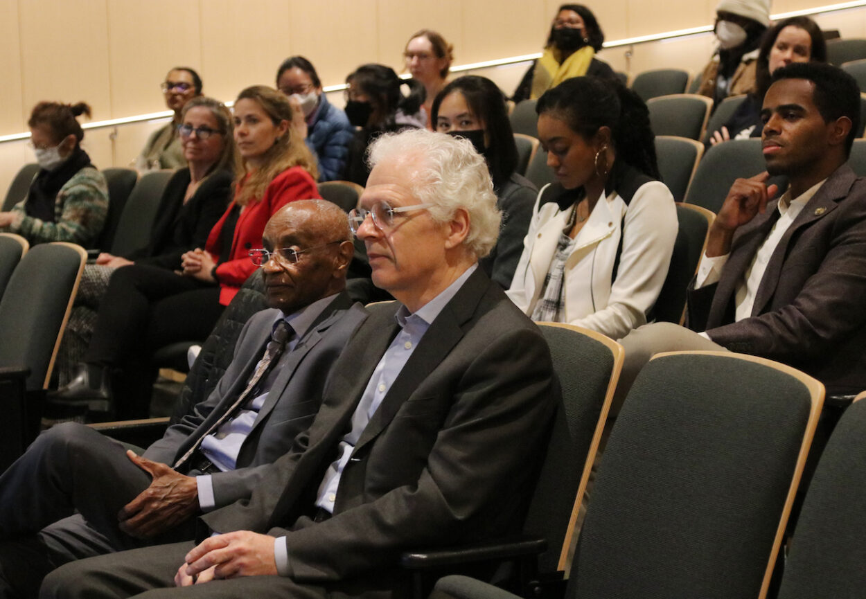 Dr. Mohamed Hassan (L); Professor Richard Lester (R)