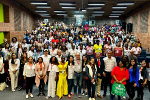 Participants at miners conference